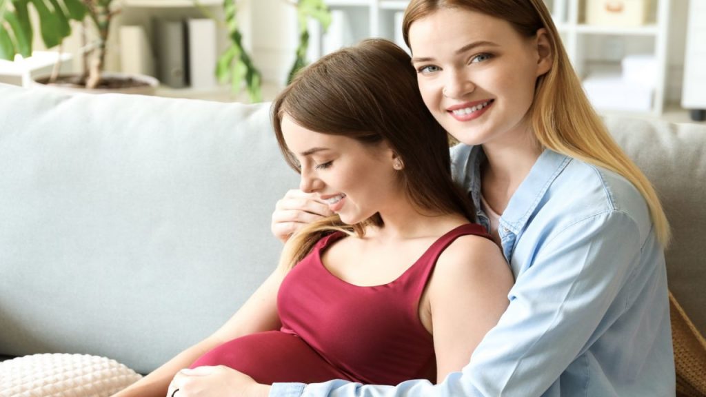 Cuando una pareja de mujeres decide ser mamá